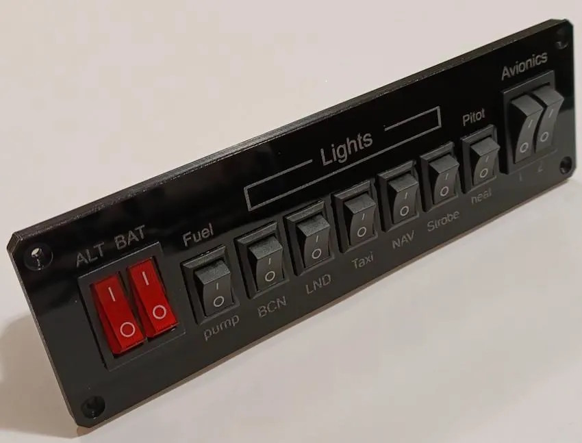 Switch panel module